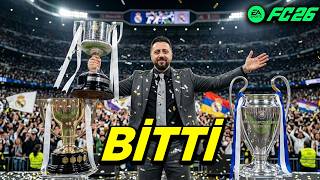 İSTİFA EDİYORUM 'REAL MADRID'İ BIRAKAN HOCA | EA FC 26 (F...