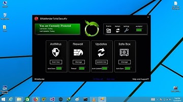 How to Design BitDefender Antivirus in Windows form application Visual C#/ vb .Net