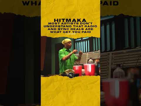 Cover #hitmaka Most 🎤 don’t understand that radio and sync deals are what get you💰🎥 @MWORTHOFGAME