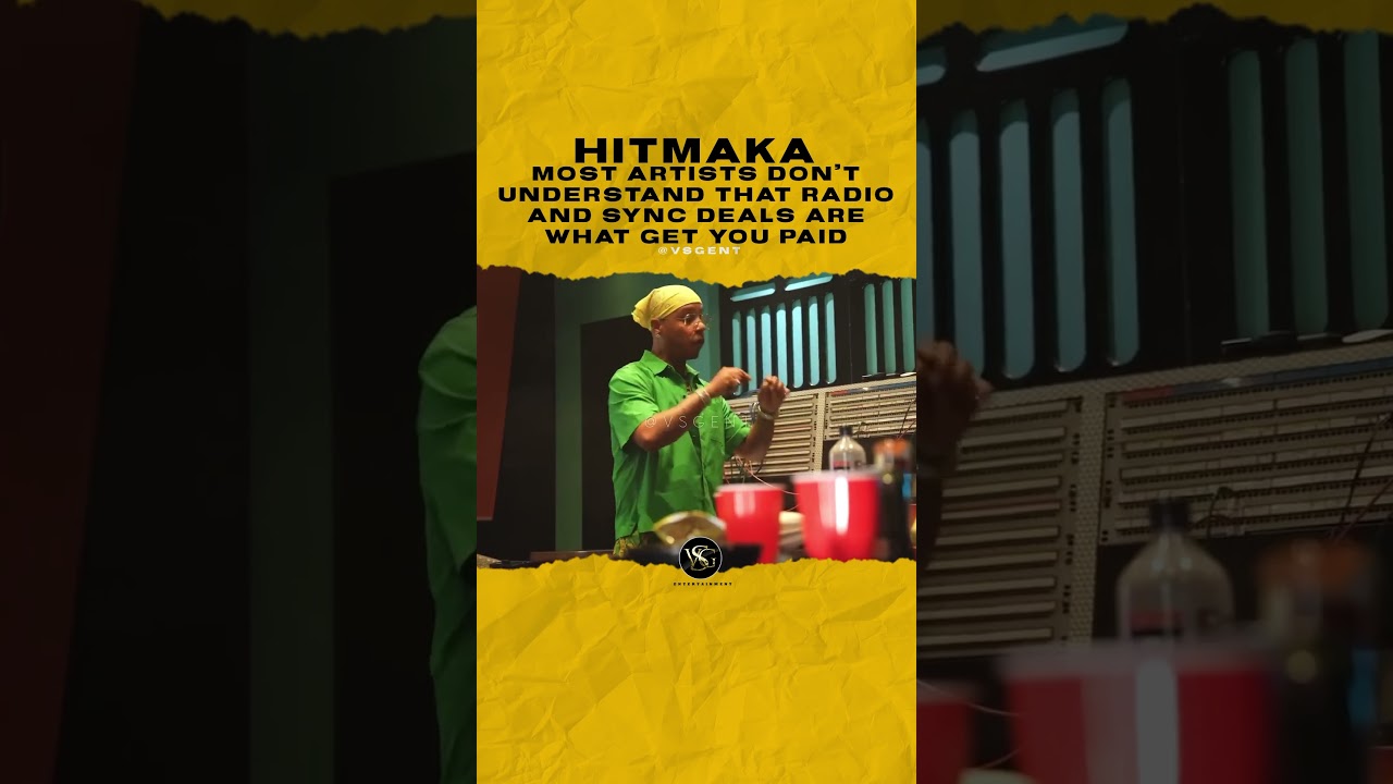 Cover #hitmaka Most 🎤 don’t understand that radio and sync deals are what get you💰🎥 @MWORTHOFGAME