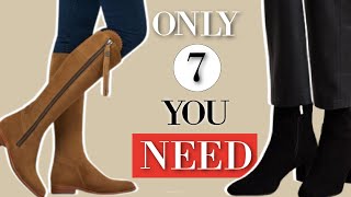 The ONLY Shoes & Boots you NEED in your  WINTER Closet | Classic Shoe Styles for Women screenshot 2