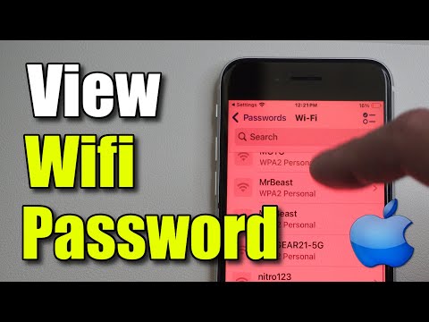 How to find your wifi Password on your iPhone (Reveal Password)