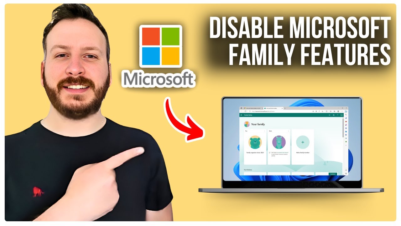 Family Features Disable How to Disable Microsoft Family Features - YouTube