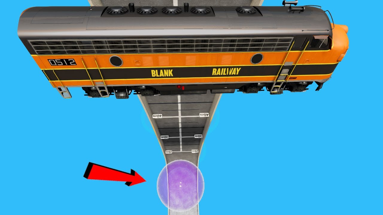 Drop Test of Vehicles vs Pressure Ball with Earth Gravity - BeamNG.Drive #96