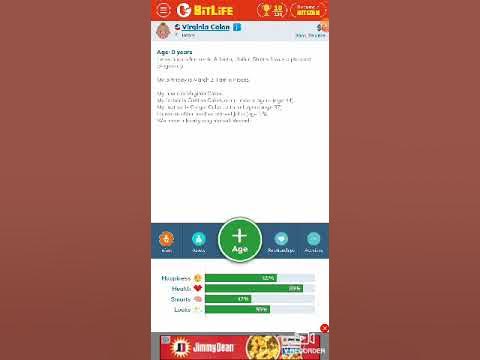 BitLife- Virginia Colon Age 0-34 - YouTube