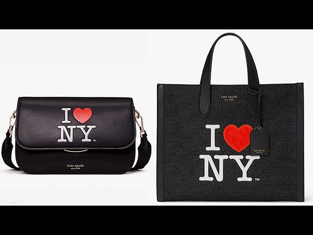 Kate Spade bag. I love New York.(I💗NY). - YouTube
