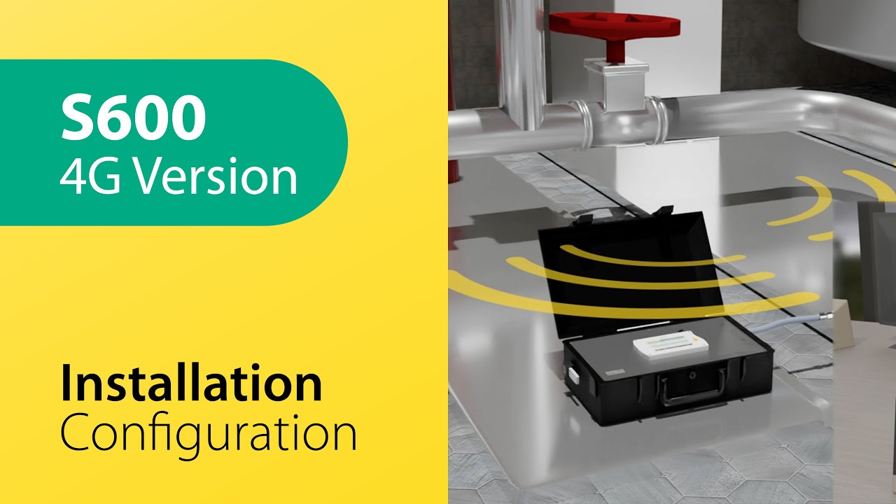 4G/LTE Version of S600 Compressed Air Purity Analyzer Installation