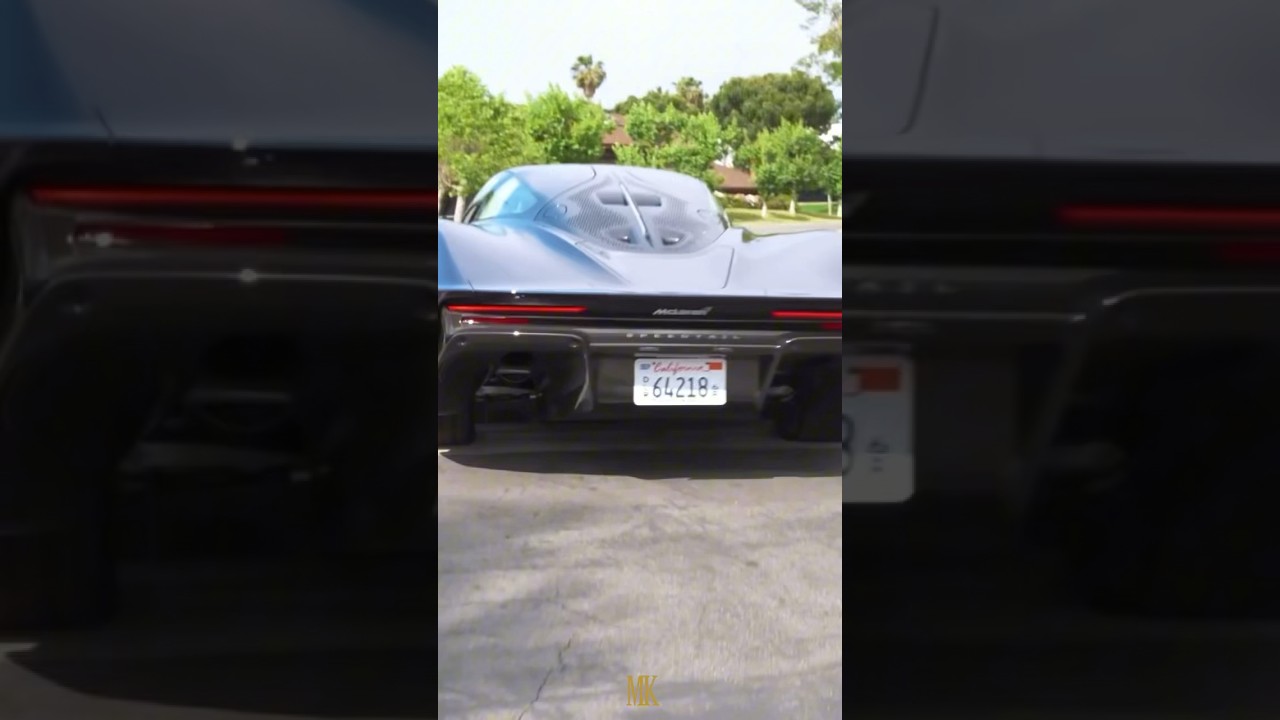 THIS McLaren SPEEDTAIL Is From MARS