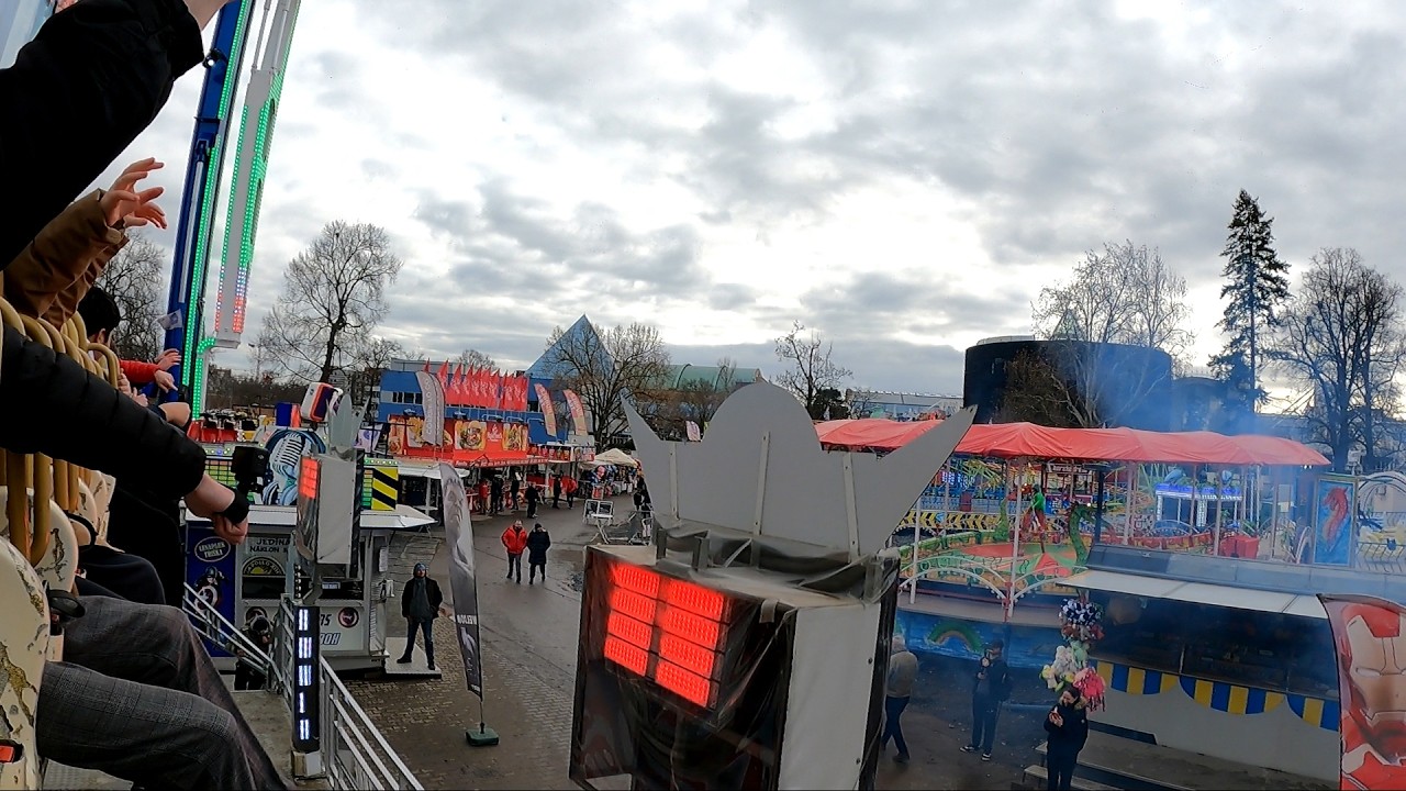 🦸‍♂️ Avengers - Tříška (on-ride) | Matějská pouť Praha 2026