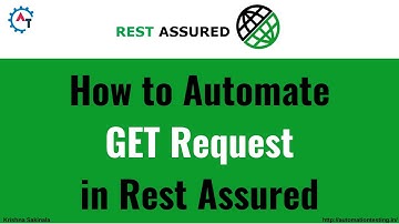9. Automate Get Request in Rest Assured | API Testing Tutorial