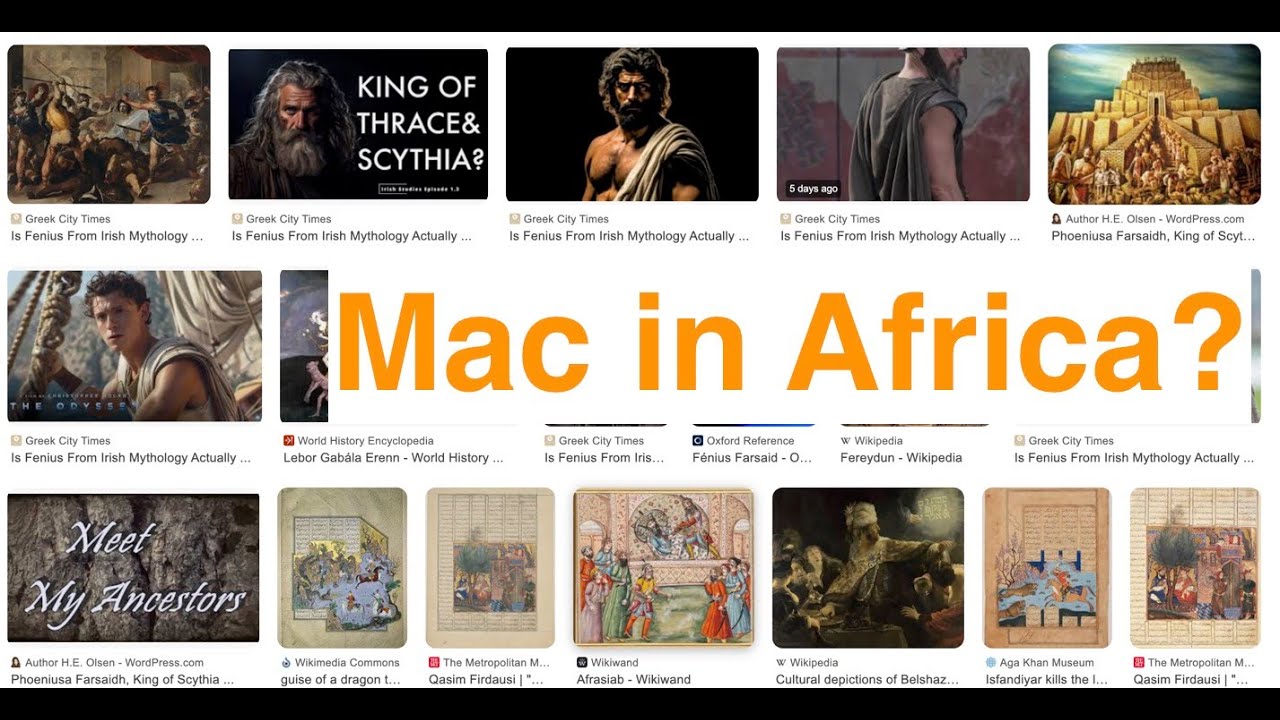 Adam and Eve to Irish Kings