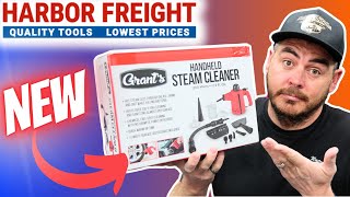 NEW AT HARBOR FREIGHT! New Budget Friendly Steam Cleaner - FULL REVIEW