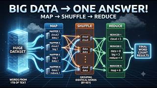 3.6 MapReduce Made Simple: Map → Shuffle → Reduce | Cloud Computing