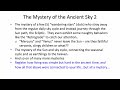 MC ASTR101 Video Lecture 01 (2026) -  Ancient Sky