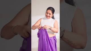 Handsfree saree draping by Dolly Jain | Dolly Jain saree draping styles