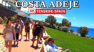 TENERIFE - COSTA ADEJE | What this Beautiful place looks like Now? ☀️ 4K Walk ● May 2024