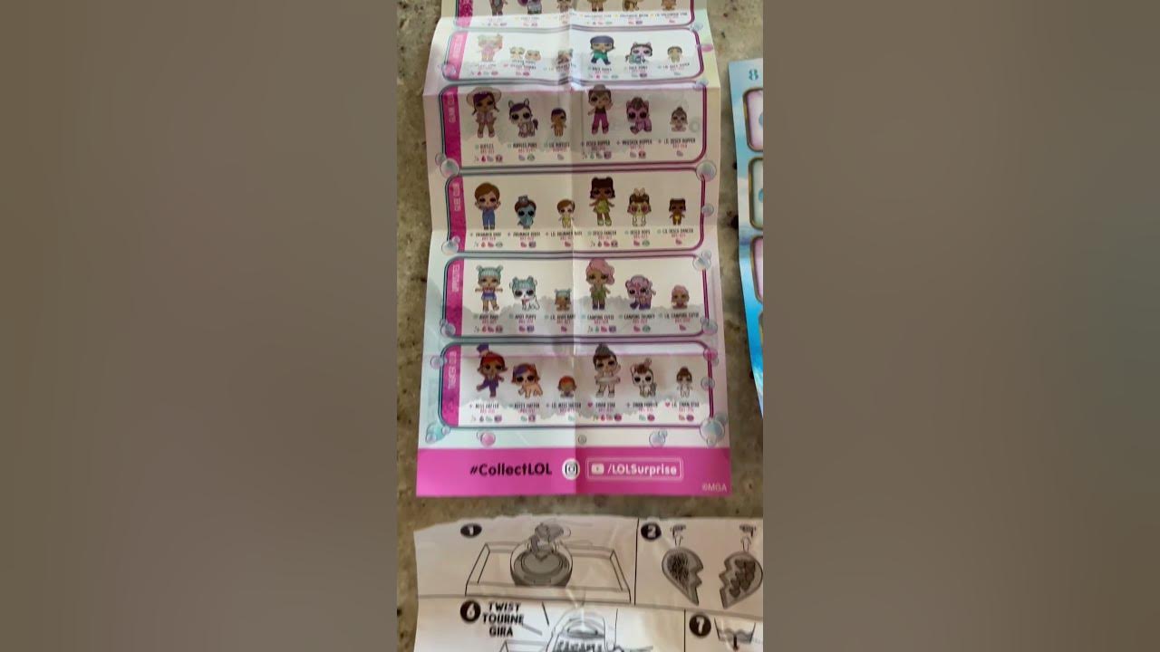 LOL Surprise Checklist Series 2 from (lolsurprise.mgae.com) #lolsurprise  #loldolls #lolsurpriseseries2…  Бумажные шаблоны, Личные планировщики,  Игрушки для девочек