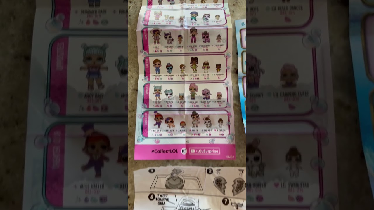 LOL Surprise Checklist Series 2 from (lolsurprise.mgae.com) #lolsurprise  #loldolls #lolsurpriseseries2…  Бумажные шаблоны, Личные планировщики,  Игрушки для девочек