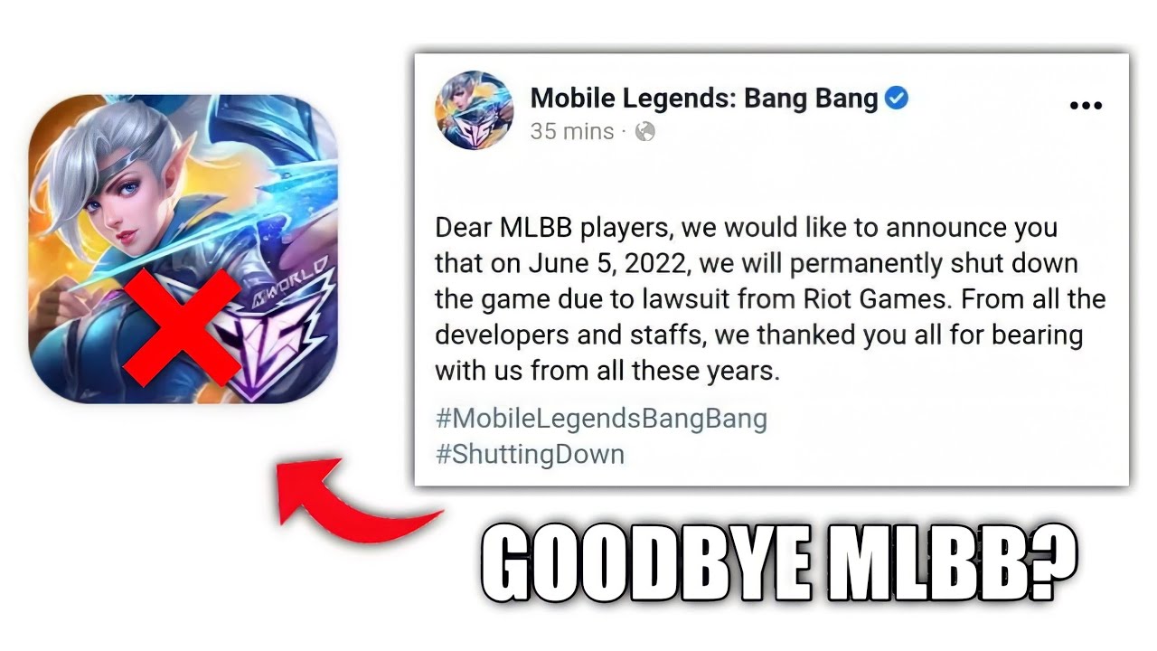 Dear Player, The MLBB - Mobile Legends: Bang Bang