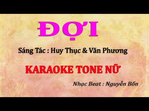 Karaoke Đợi Tone