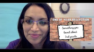End of year reflection questions