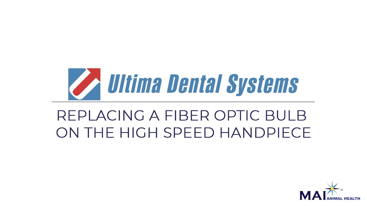 Ultima Dental Systems: Replacing a Fiber Optic Bulb on the High Speed Handpiece