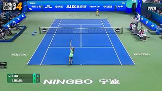 Alexandra Eala vs Diana Shnaider 🎾 | Ningbo Open 2026 | Full match simulation [Tennis Elbow 4]