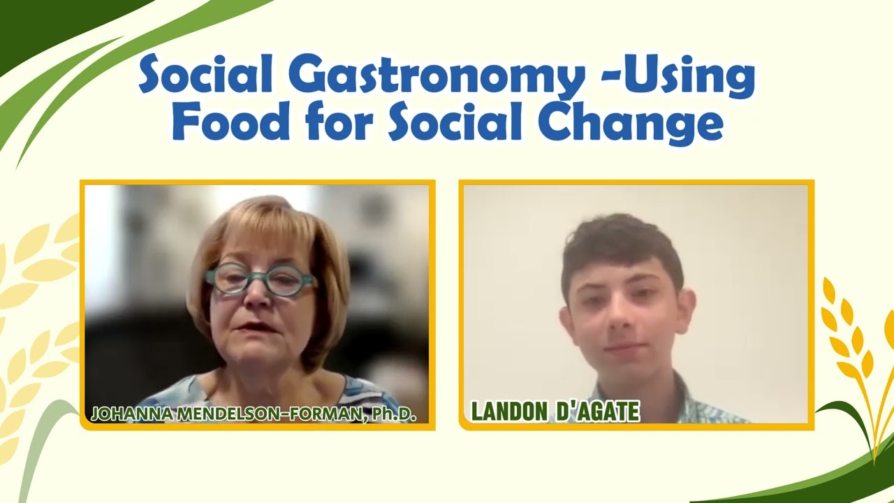 Social Gastronomy - Using Food for Social Change