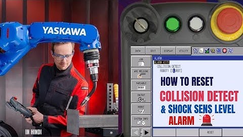 How to use Shock Sens Level || Shock Sensor Alarm|| Over Axis limit in Yaskawa Robot|| Kuka Fanuc