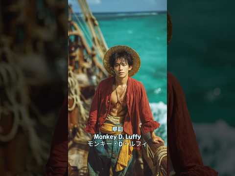 [ONE PIECE] in Real Life? [원피스]가 현실에? 원피스 실사화 #attackontitan #ai #anime #원피스 #onepiece