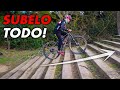 TÉCNICA para SUBIR ESCALERAS en BICICLETA 🚀  [Paso a Paso]