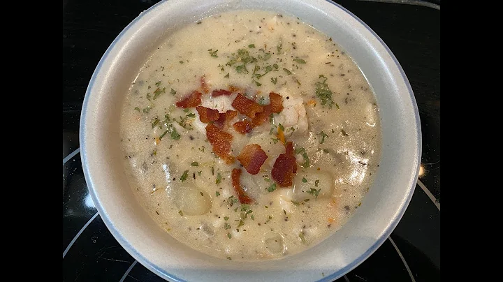 New England Fish Chowder Recipe ~ Haddock