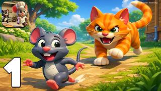 🐭I am Mouse Gameplay Walkthrough Part 1 The Big Adventure of a Small Mouse (Android, iOS) screenshot 5
