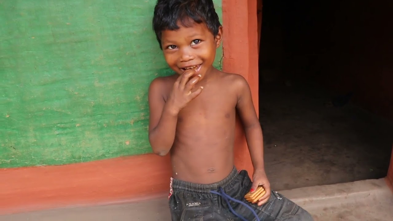 real primitive tribal village lifestyle of india, Odisha, the paudi bhuyan and juanga tribe