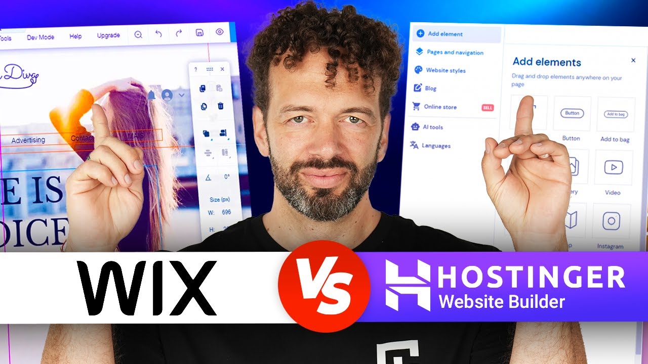 Hostinger vs Wix | Quel créateur de site web utiliser ?
