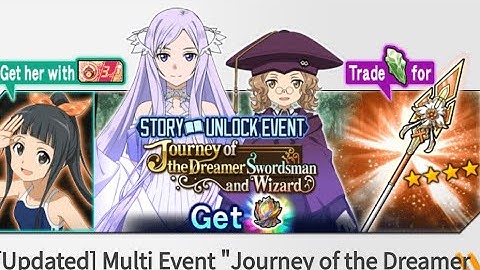 Sword Art Online Memory Defrag [ "Journey of the Dreamer Swordsman and Wizard" ]Story