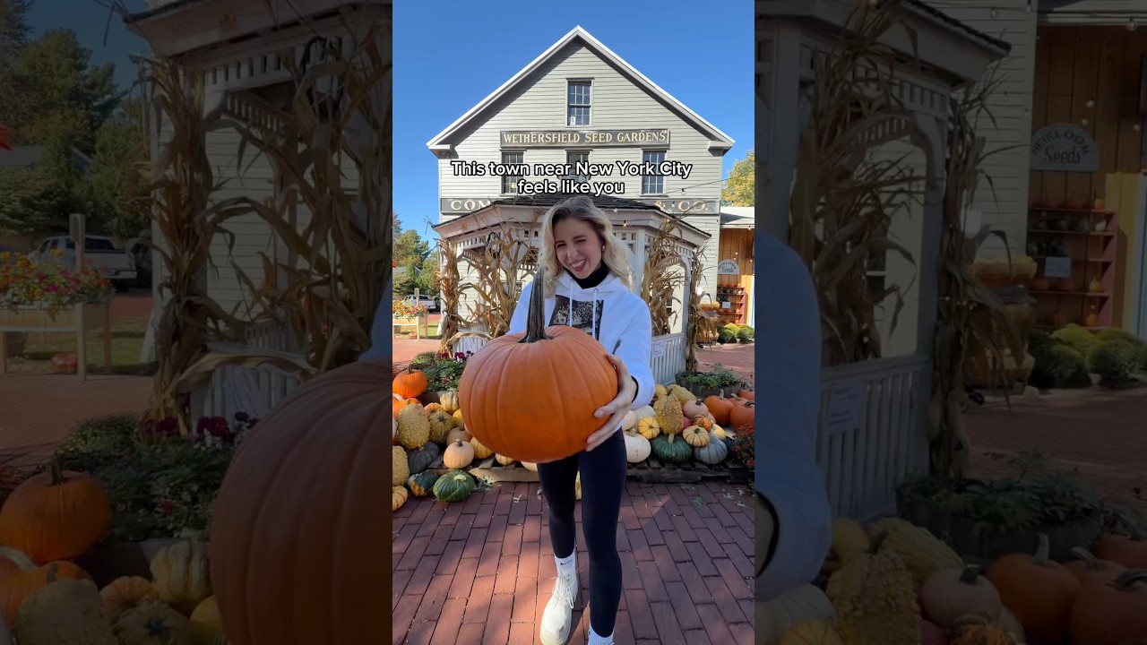 Day trip from NYC 🎃 Fall Town 