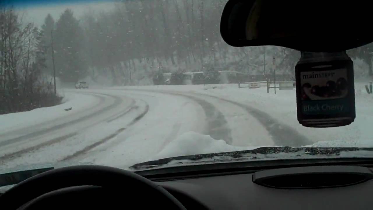 Snowing again in West Virginia YouTube