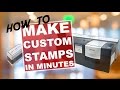 How to Make Custom Rubber Stamp in Minutes - Stampcreator Pro
