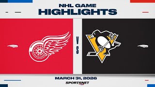 Celebrity NHL Highlights | Red Wings vs. Penguins - March 31, 2026 Profile