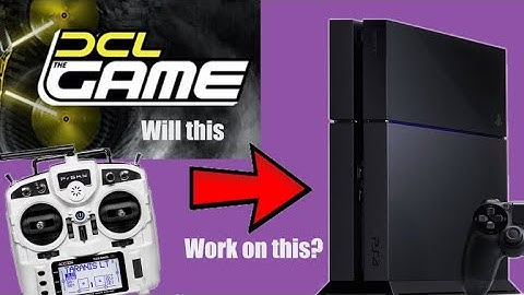 FrSKY transmitter on PS4?