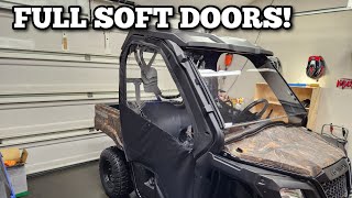 2022 Honda Pioneer 520 Soft Doors Install! screenshot 5