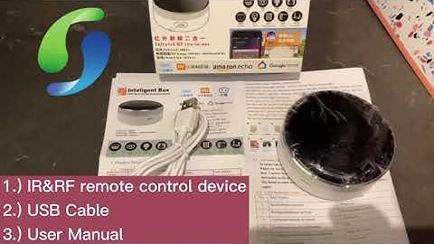IR and RF universal remote control