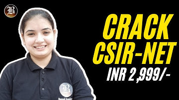 Crack CSIR-NET with Bansal Academy || Super Batch 2021 || Join Now