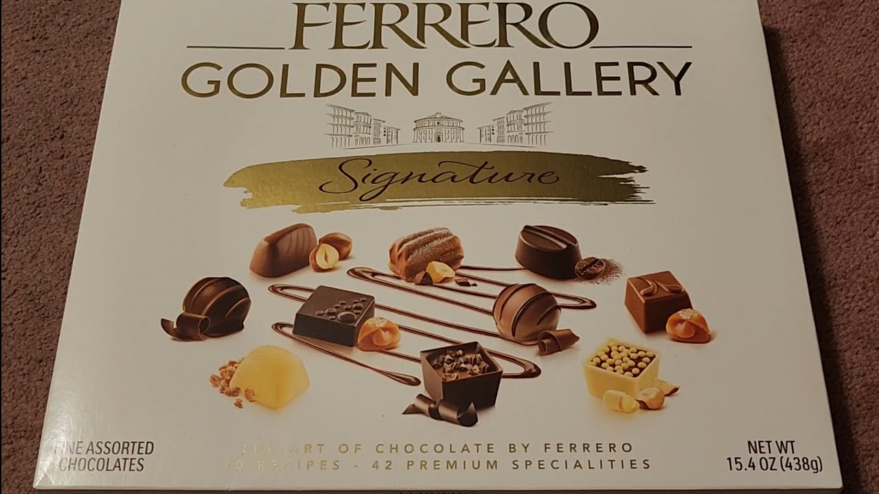 Costco Sale Item Review Ferrero Golden Gallery Signature Fine Assorted