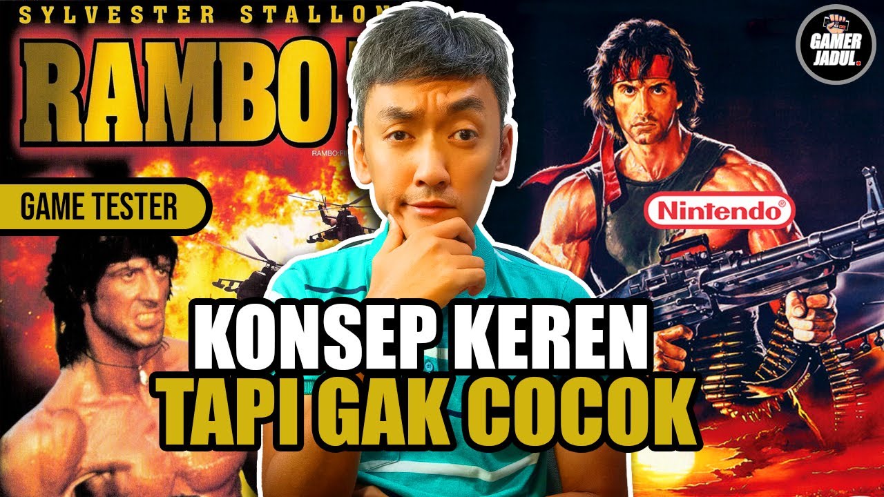 RAMBO NES (1987) | Retro Gaming Nintendo Review - YouTube