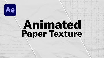 How to Create an Animated Paper Texture Background in After Effects | Tutorial