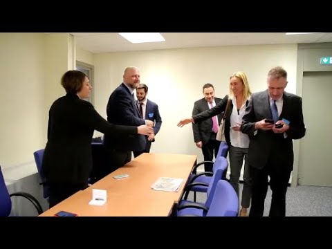 სამი ოპოზიციური პარტია  სტრასბურგში შეხვედრებს მართავს