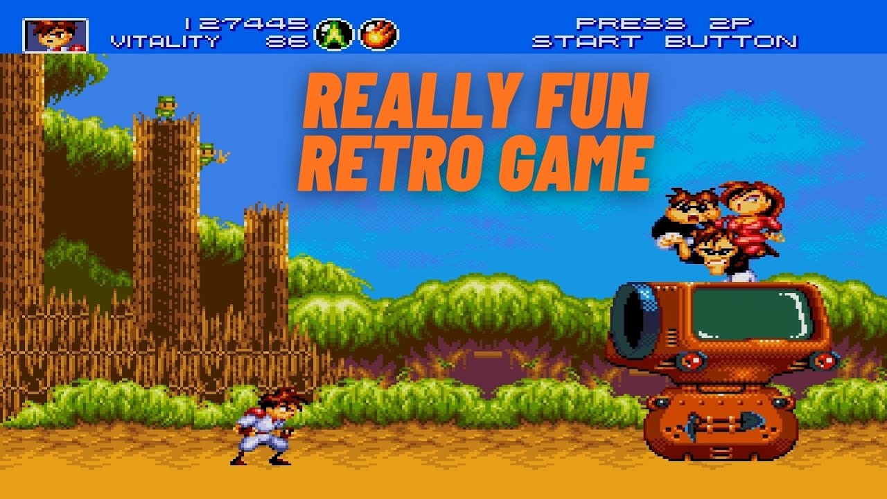 Gunstar Heroes Sega Mega Drive And Genesis Classics Playthrough (Any%) (No Commentary)