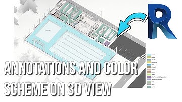 REVIT TUTORIAL - 3D AXONOMETRIC VIEW WITH ANNOTATIONS AND ROOM LEGEND
